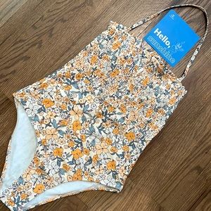 CUPSHE Floral Swimsuit New with Tags